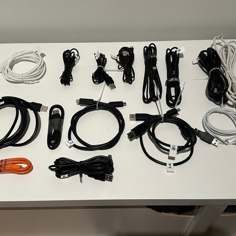 Diverse USB kabler