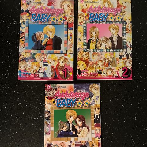 Aishiteruze Baby Vol. 1-3  - Manga på engelsk