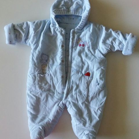 Babydress/overall/vinterdress str. 50/56