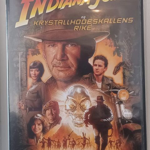 Indiana Jones og Krystallhodeskallens rike - Eventyr / Action (DVD)