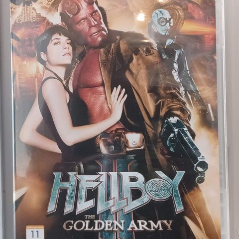 Hellboy 2: The Golden Army - Science fiction / Action (DVD) – 3 filmer for 2