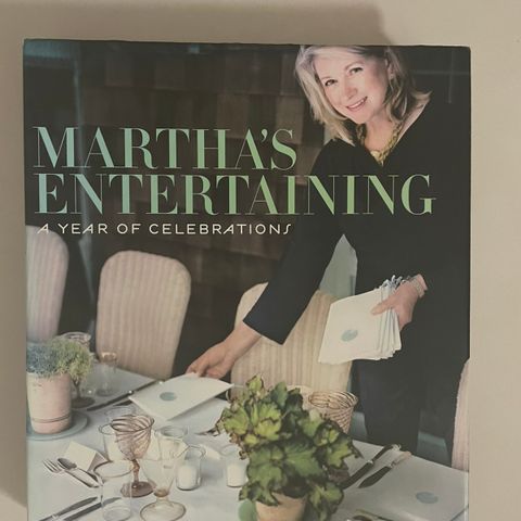 Stor vakker bok av Martha Stewart