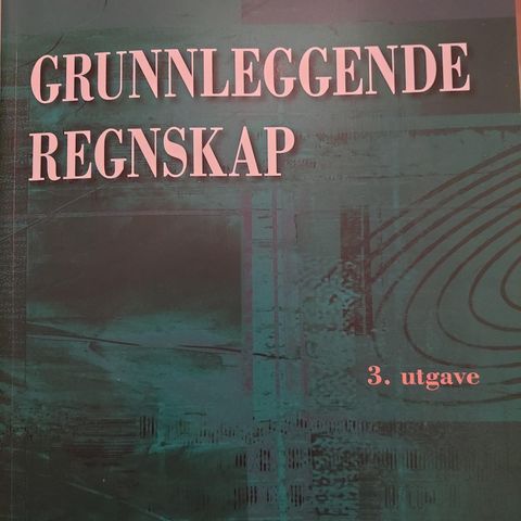 GRUNNLEGGENDE REGNSKAP; AAGE SENDING