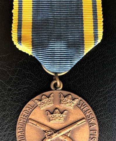 Svensk standardmedalje for pistolskyting