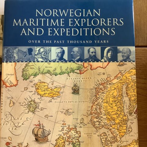 BOK NORWEGIAN MARITIME EXPLORERS AND EXPEDITIONS-Norge 175 sider 1999