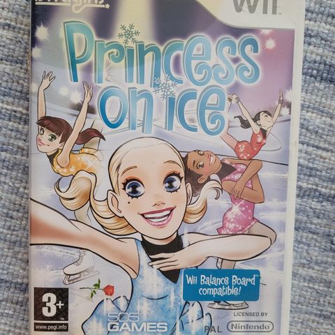 Wii spill Princess on ice