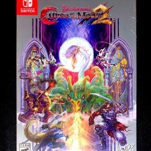 Bloodstained Curse of the Moon 2 Classic Edition Nintendo Switch LTR