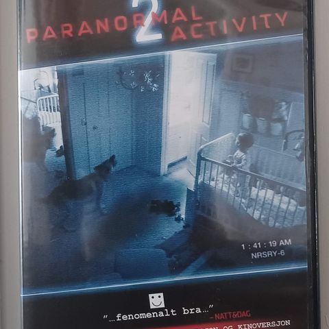 Paranormal Activity 2 - Skrekk / Thriller / Mystikk (DVD) – 3 filmer for 2