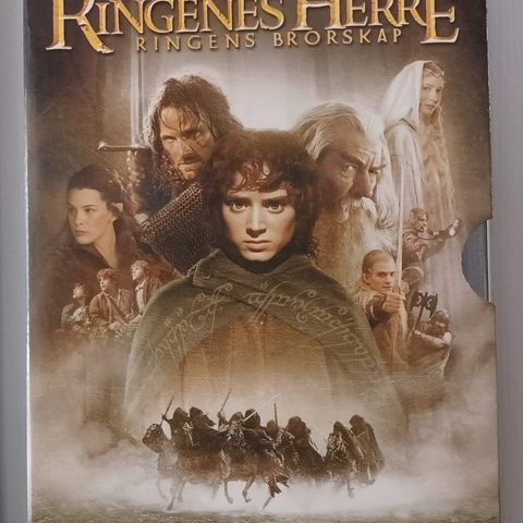 Ringenes herre: Ringens brorskap - Eventyr / Fantasy (DVD) – 3 filmer for 2