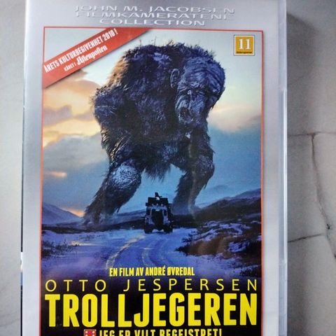 Dvd. Trolljegeren. Norsk film.