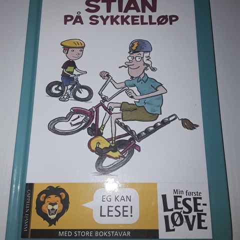 Stian på sykkelløp selges. Sender gjerne hjem til deg