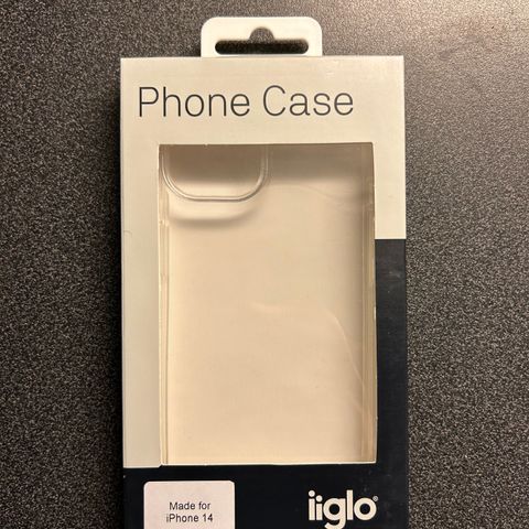 iiglo iPhone 14 Silikondeksel (gjennomsiktig)
