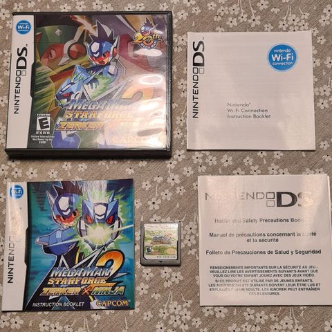 Nintendo DS/3DS Megaman StarForce 2 Zerker X Ninja