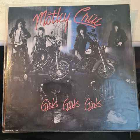 Motley crue  -Frakt 99,- Norgespakke! tar 3 dager! + 2800 Lper!