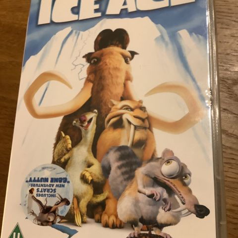 Eventyr ICE AGE -FUNNY SMART AND CLEVER ANIMATED MOVIE Engelsk 2002