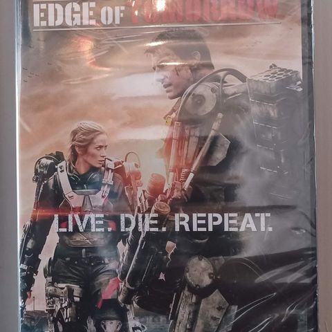 Edge of Tomorrow - Action / Science fiction (DVD) – 3 filmer for 2