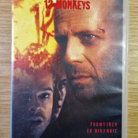 12 Monkeys (1995) VHS Film