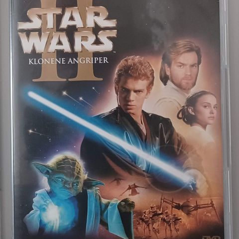 Star Wars: Episode II - Klonene angriper - (DVD) – 3 filmer for 2