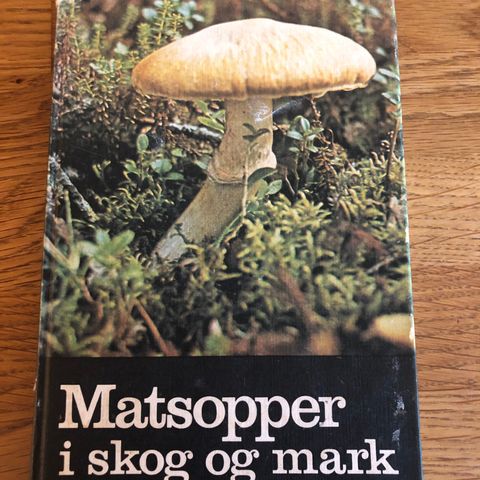 Retro bok: Matsopper i skog og mark - 1975 - 156 sider