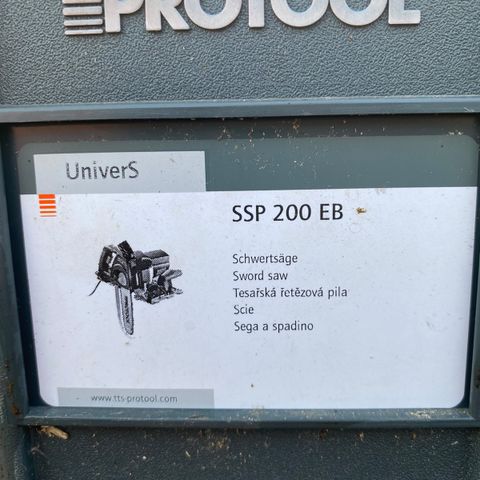 Protool SSP 200 EP Elektrisk sag