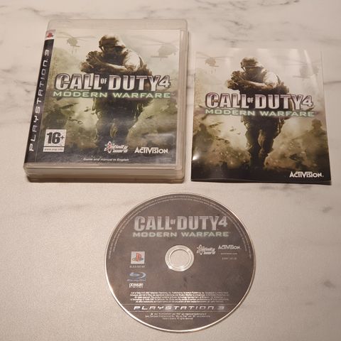 Call of Duty 4 : Modern Warfare - til Playstation 3 (PS3)