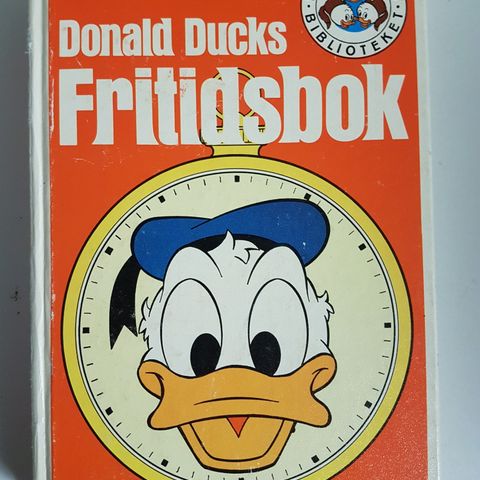 Donald ducks fritidsbok Walt Disney