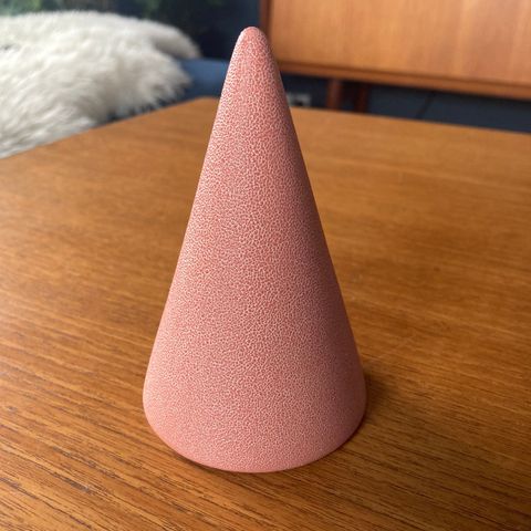 Kähler glazed cone - farge: bright red, i orginal eske