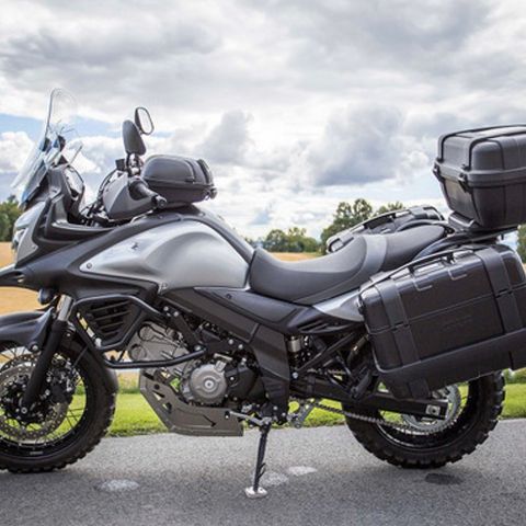 V-Strom 650 adventuresykkel til leie