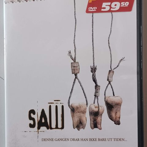 Saw 3 - Skrekk (DVD) – 3 filmer for 2