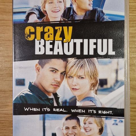 Crazy Beautiful (2000) VHS Film