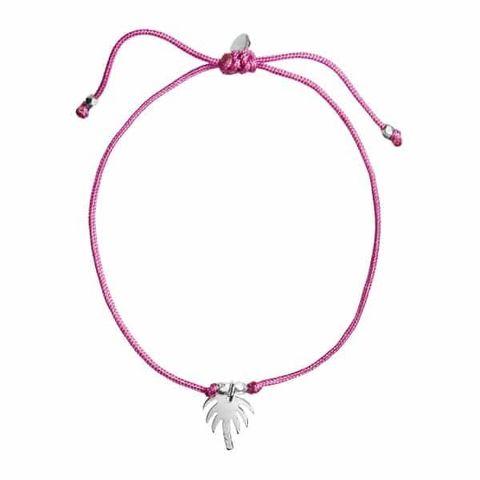 Stine A Petit Palm Bracelet Pink Ribbon