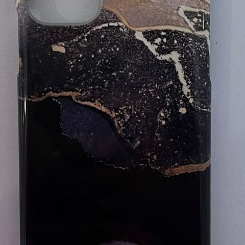 IDEAL OF SWEDEN svart marmor deksel for IPHONE 11 PRO MAX