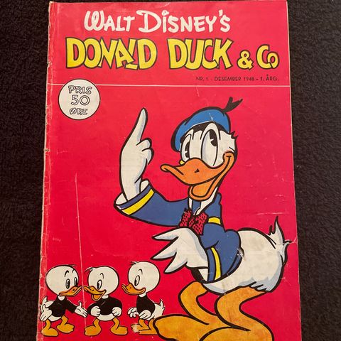 Donald nr 1 - 1948 kjøpes