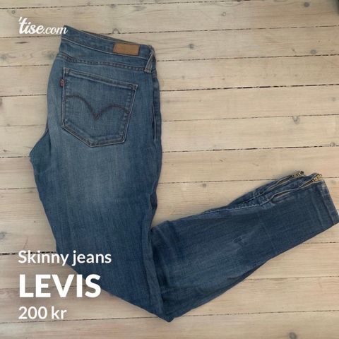 Levis skinny jeans - ny pris