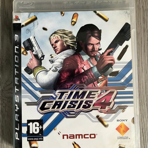 ps3 spill TIME CRISIS 4 namco Sony