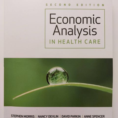 Economic analysis in healthcare