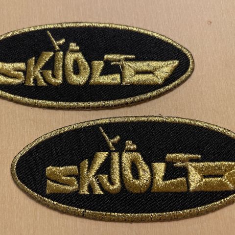 KNM Skjold - 2 tøymerker