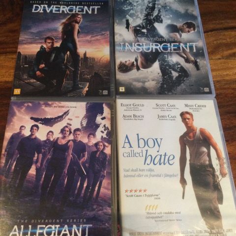 Divergent- Insurgent- Allegiant -A Boy Called Bate - No Man of God