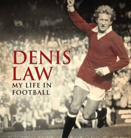 Autentisk autograf av Denis Law - Manchester United/City og Skottland.