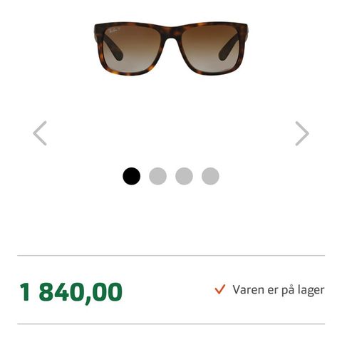 Ray ban Solbriller ,RB-Ban Justin RB 4165