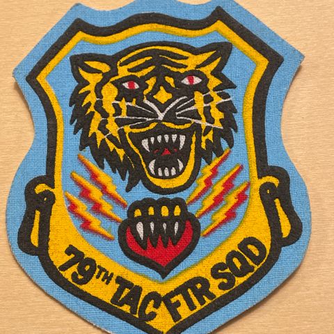 79th TAC FTR SQD tøymerke