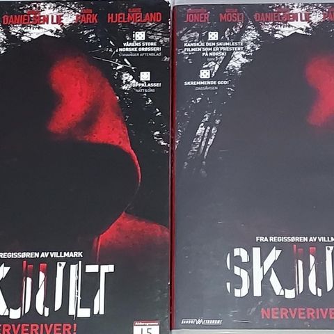 2 DVD.SKJULT.Norsk film.