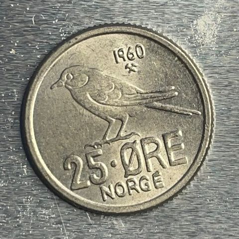 25 øre 1960