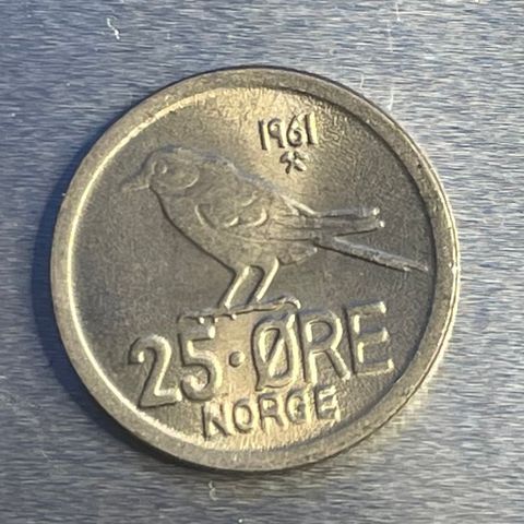 25 øre 1961