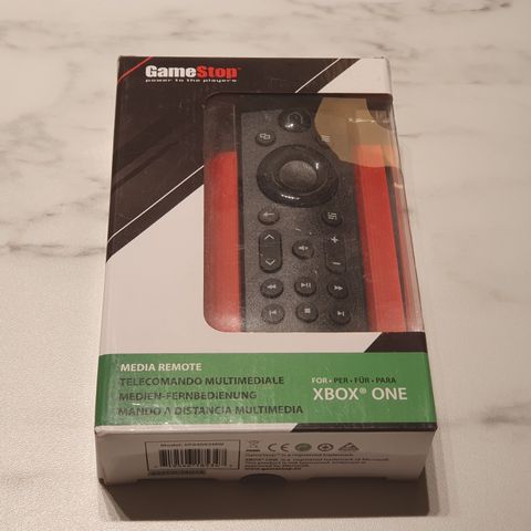 Media Remote / Fjernkontroll til Xbox One (fra Gamestop)