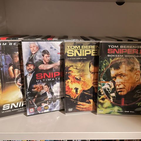 Tom Berenger: Sniper 1, 2, 3 og Ultimate Kill