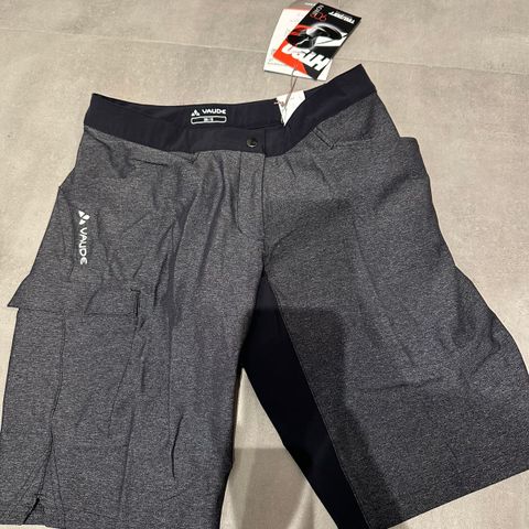 Vaude Tremalzo sykkelshorts med pad str. 38