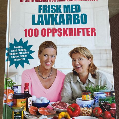 Ny Frisk med lavkarbo 100 oppskrifter