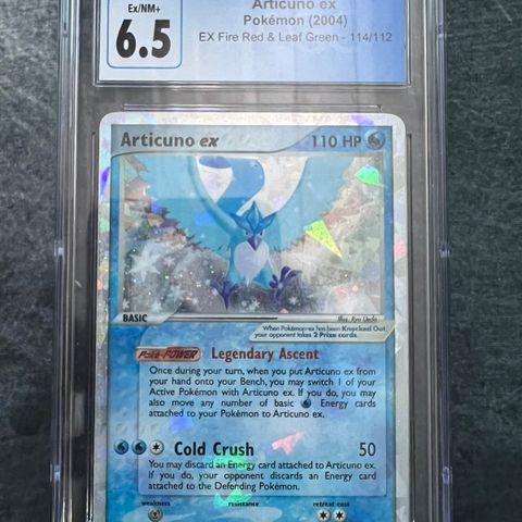 articuno ex CGC 6.5