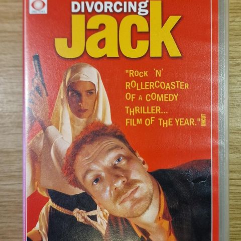 Divorcing Jack (1998) VHS Film